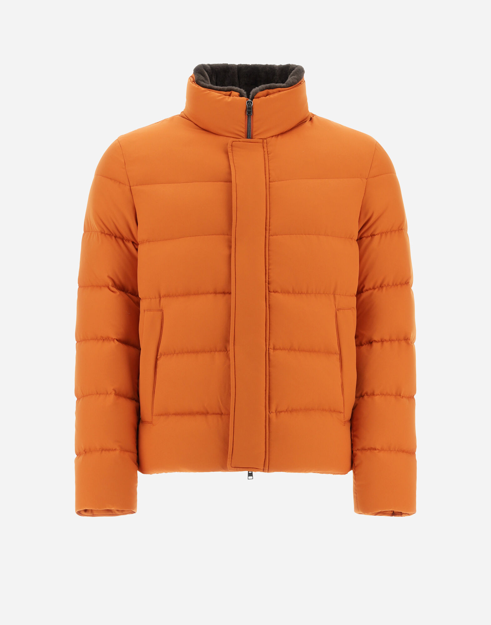 GIUBBOTTO HERNO UOMO MAIN in Orange for Men Herno