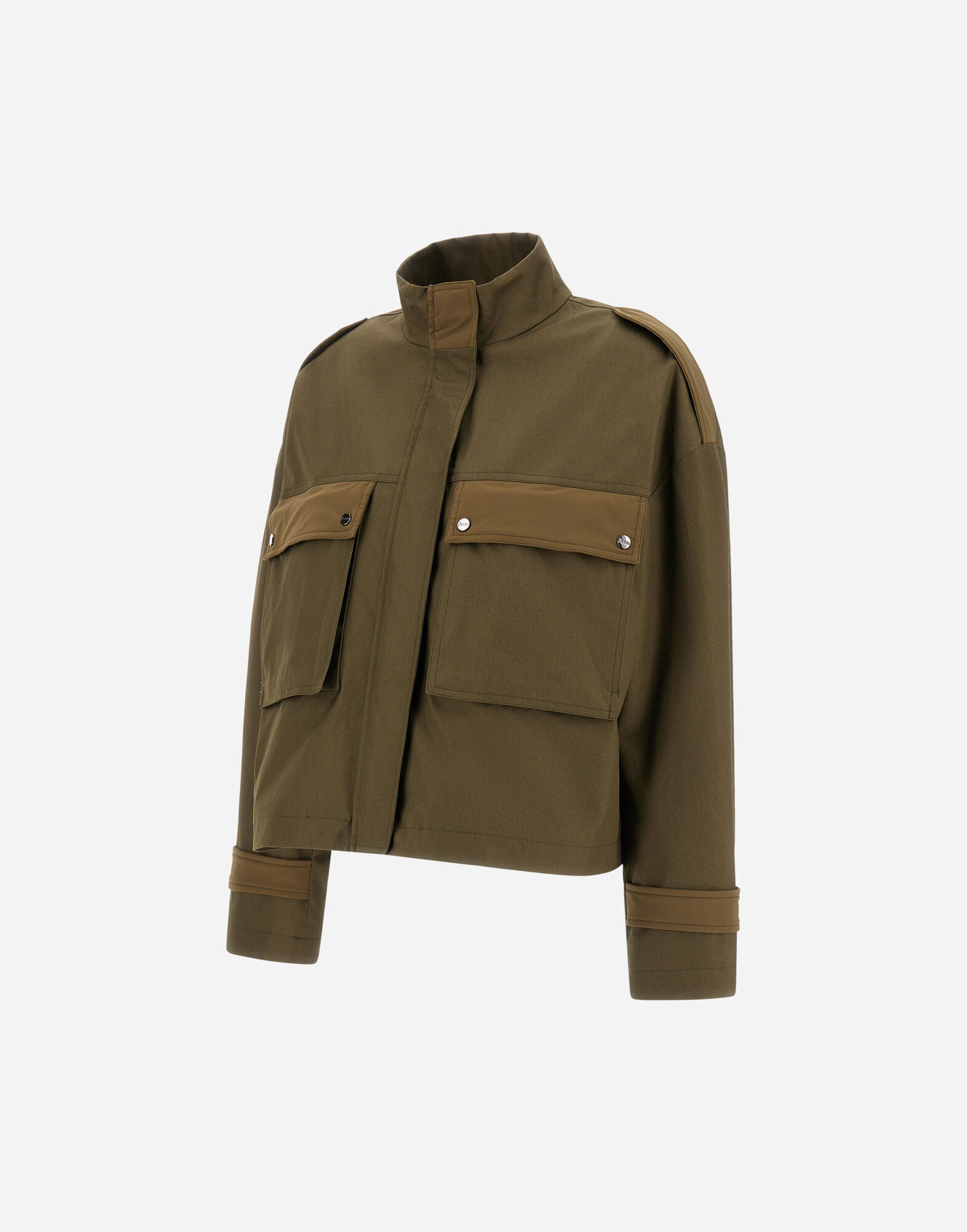 レディース JACKET IN DELON AND KEYSTONE ミリタリー | Herno® (ヘルノ)