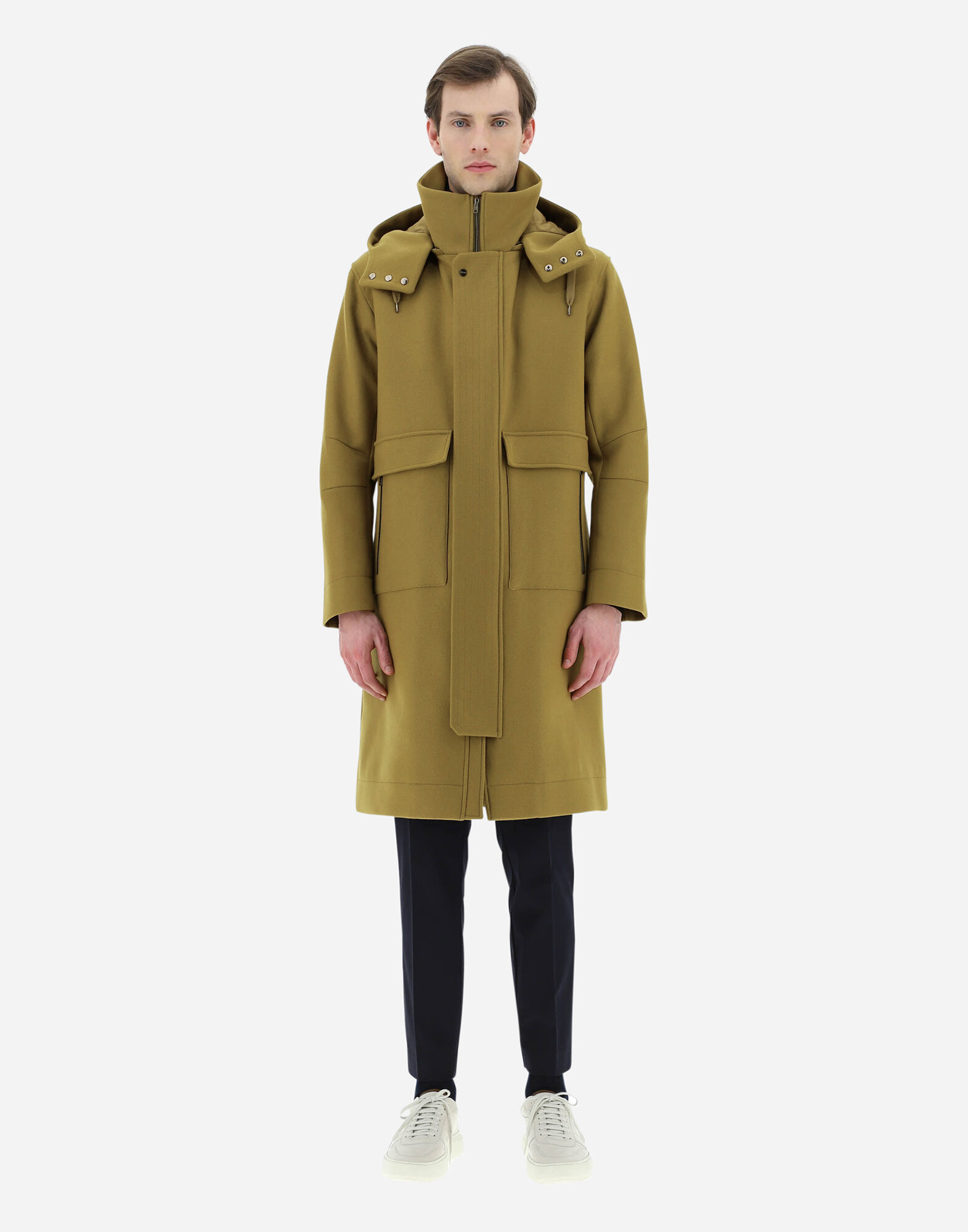 ECO WOOL LONG PARKA