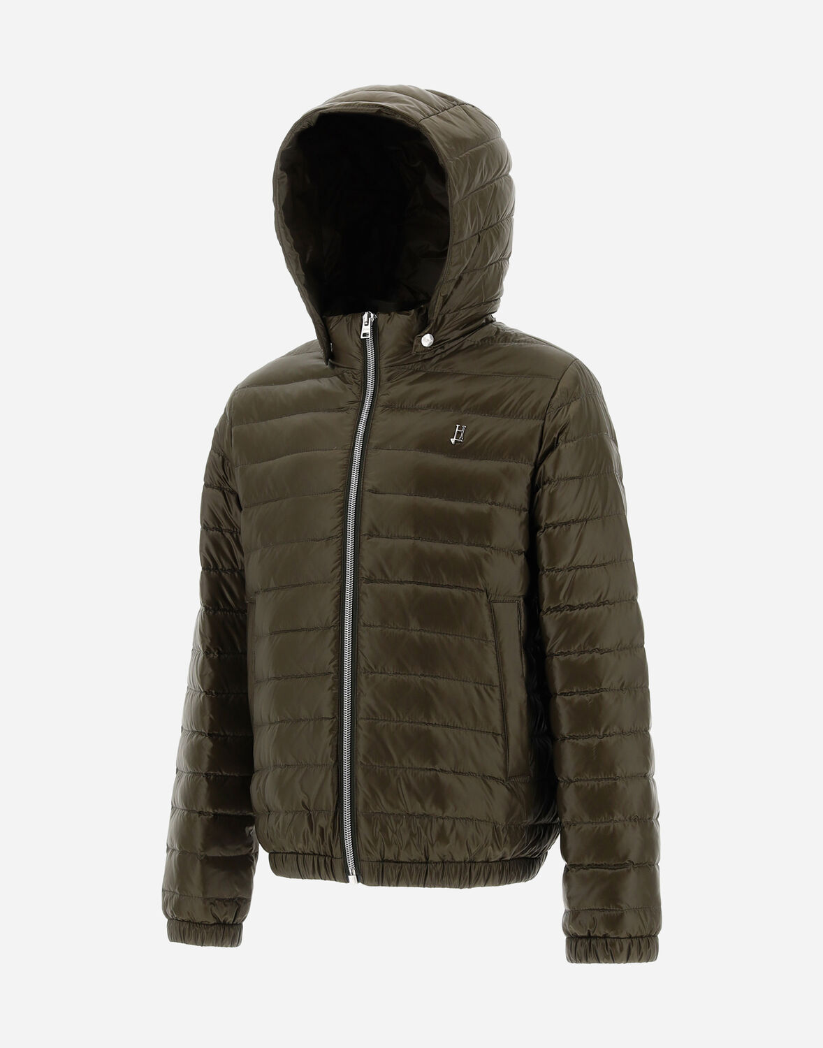 Herno Unisex Bomber Jacket In Nylon Ultralight - Unisex Kids Military 8a In Military
