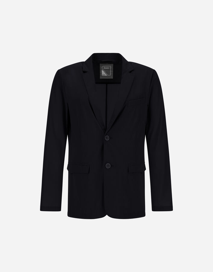 Herno BLAZER IN LIGHT MATT Nero GA000179U12803Z9300