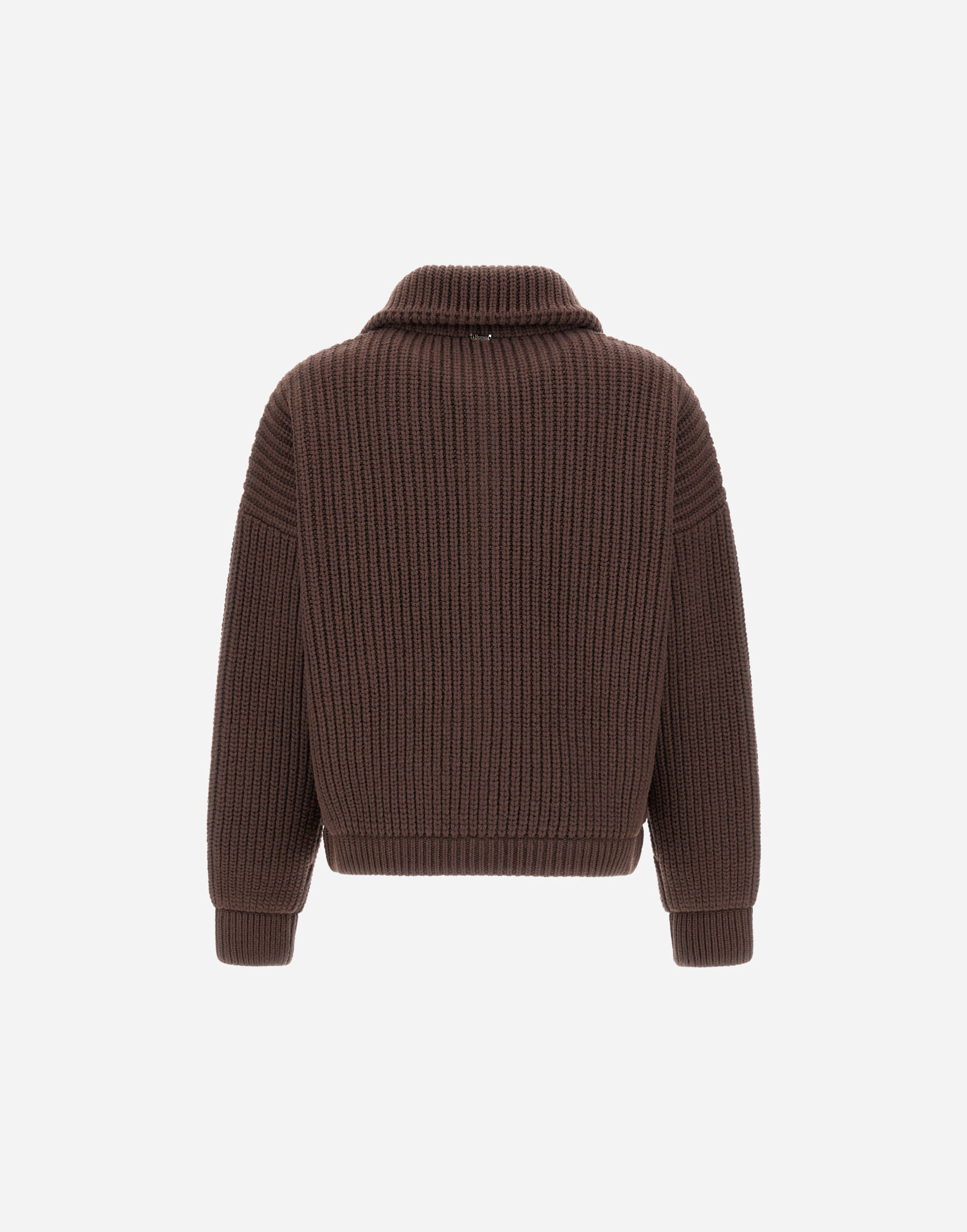 RESORT CARDIGAN IN INFINITY in Dark Chocolate for Women | Herno®