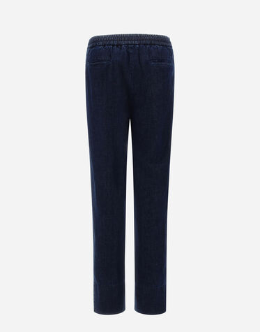 JEANS EFFECT HOSE in Marineblau für Damen | Herno®