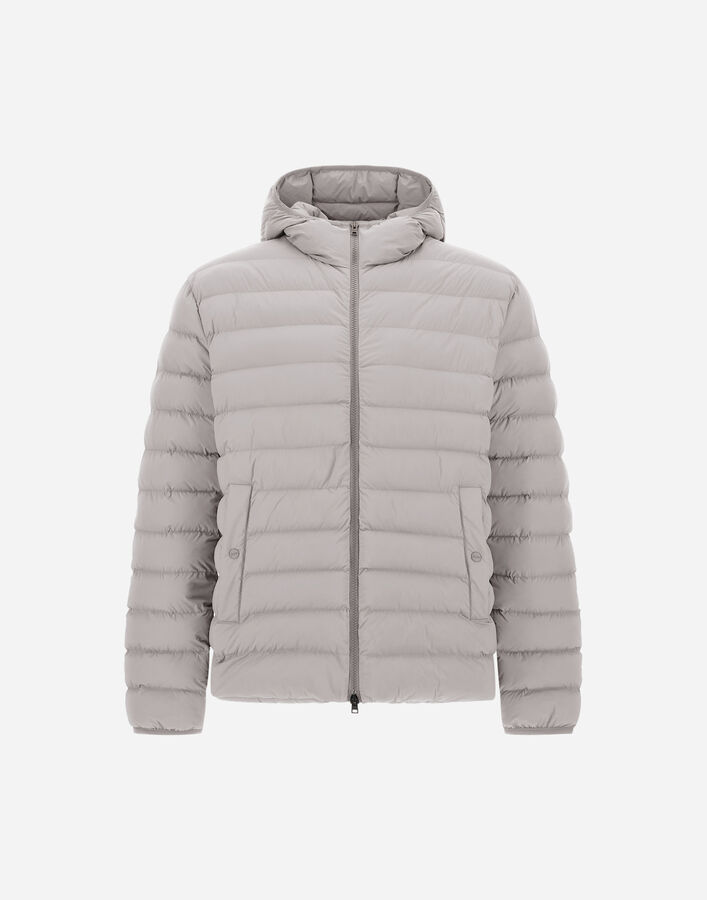 Herno RESORT JACKET IN LIGHT STRETCH NYLON Light Grey PC00019UR12431SZ9433