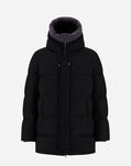Herno JACKET IN CASHMERE, SILK AND ECOAGE Black PI001143U380879300