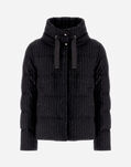 Herno CAPE IN TWINKLE PINSTRIPED Grey PI001964D334199480