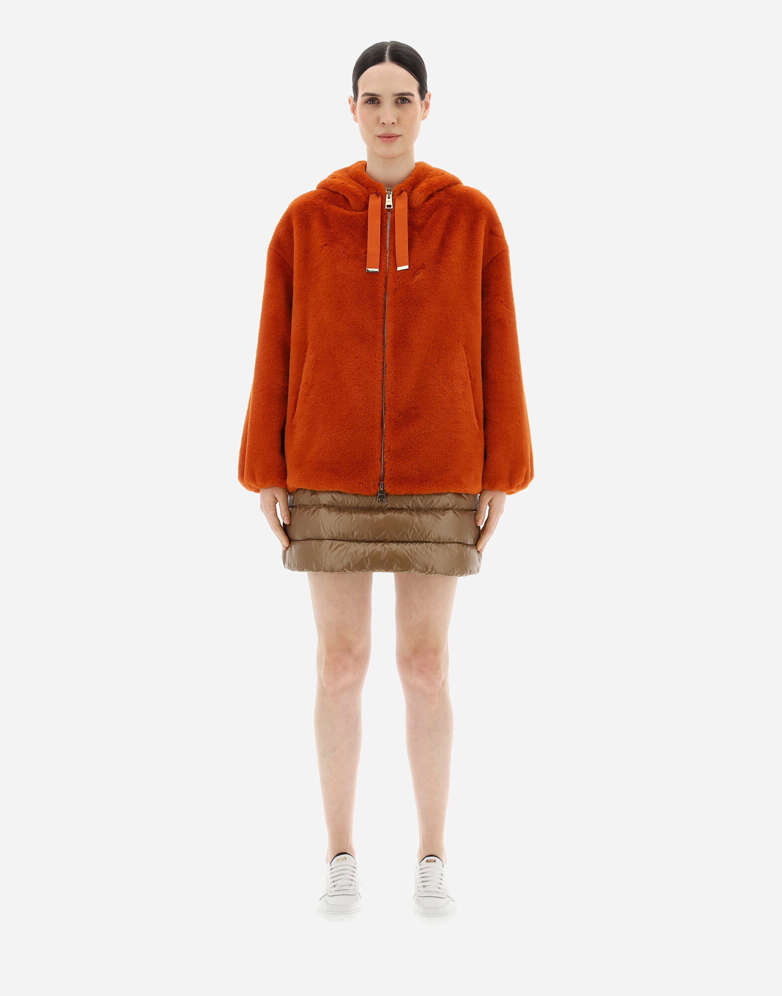 Tibi faux fur best sale bomber