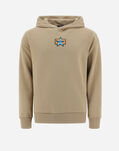 Herno SWEATSHIRT IN STAR PATCH Sand JG000185U500622000