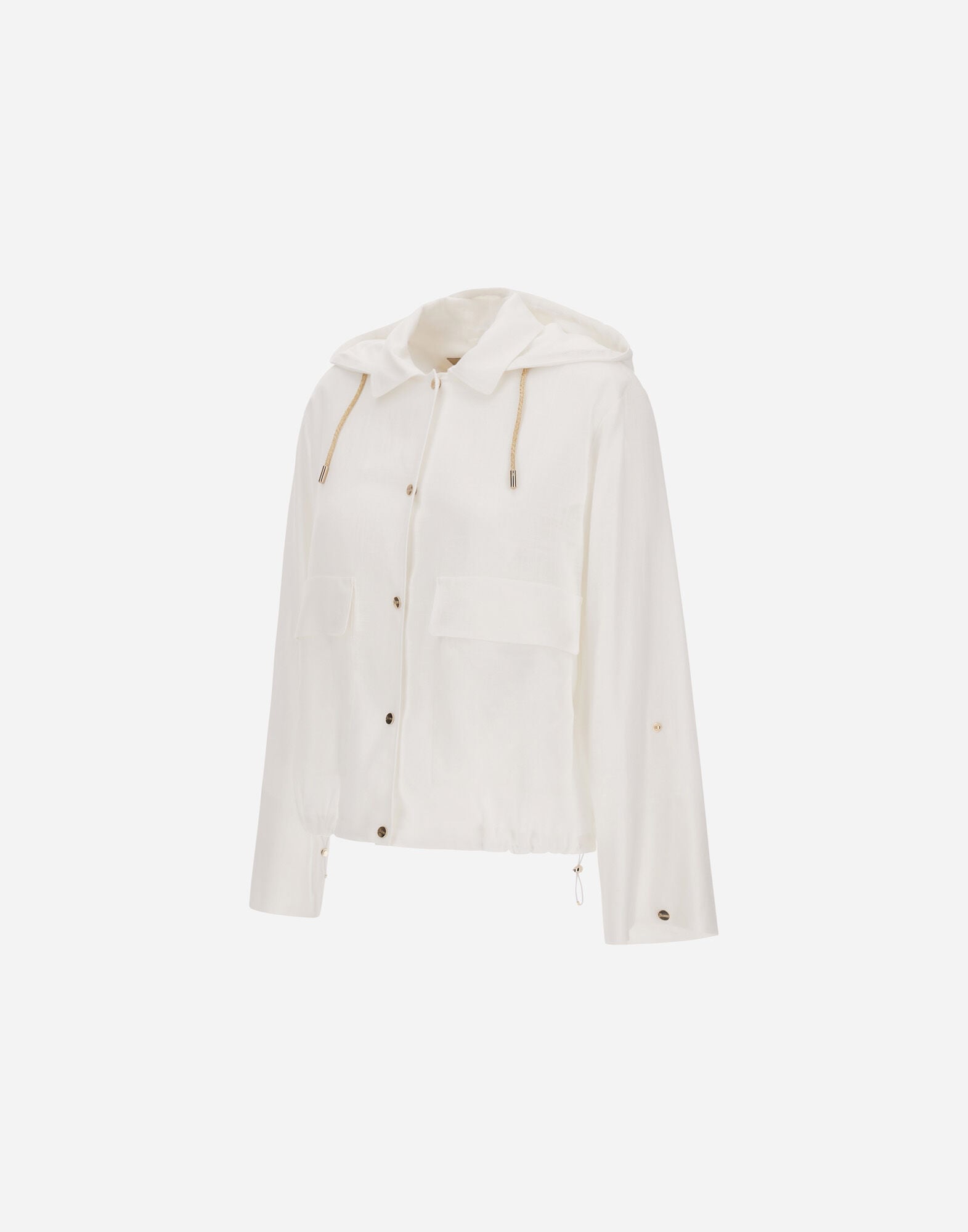 JACKET IN LINEN BLEND in White for Women | Herno®