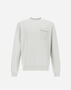Herno COTTON SWEATER AND AND NYLON MAESTRO SWEATSHIRT Ice JG000235U500171250