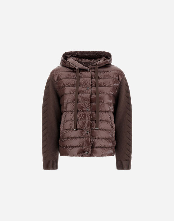 Herno RESORT JACKET IN NYLON ULTRALIGHT Dark Chocolate PI00167DR12017Z8810
