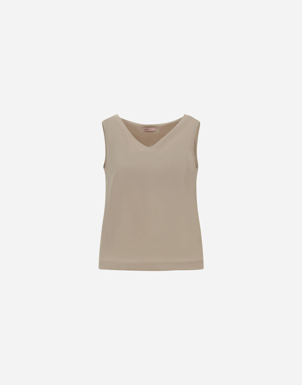 Herno RESORT TOP IN EXTRA-FINE SATIN Chantilly BL00021DR129121985