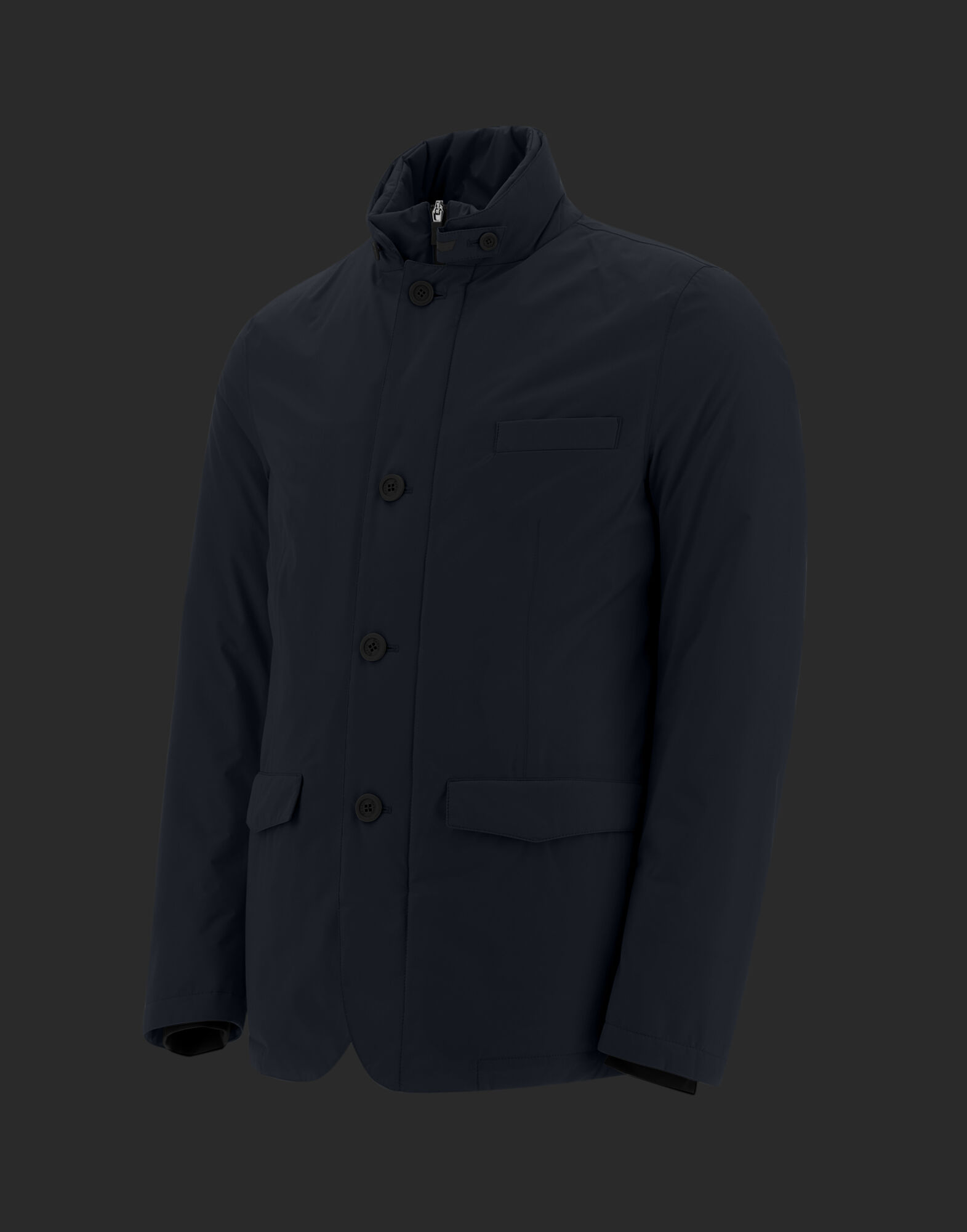 LAMINAR BLAZER IN GORE TEX in Dark Blue for Men Herno