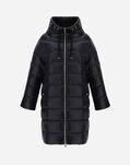 Herno NYLON ULTRALIGHT OVERSIZE COAT Black PI1134D120179300