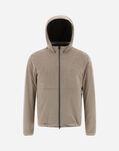 Herno SUEDE-LOOK BOMBER JACKET Light Taupe GI000406U124542600
