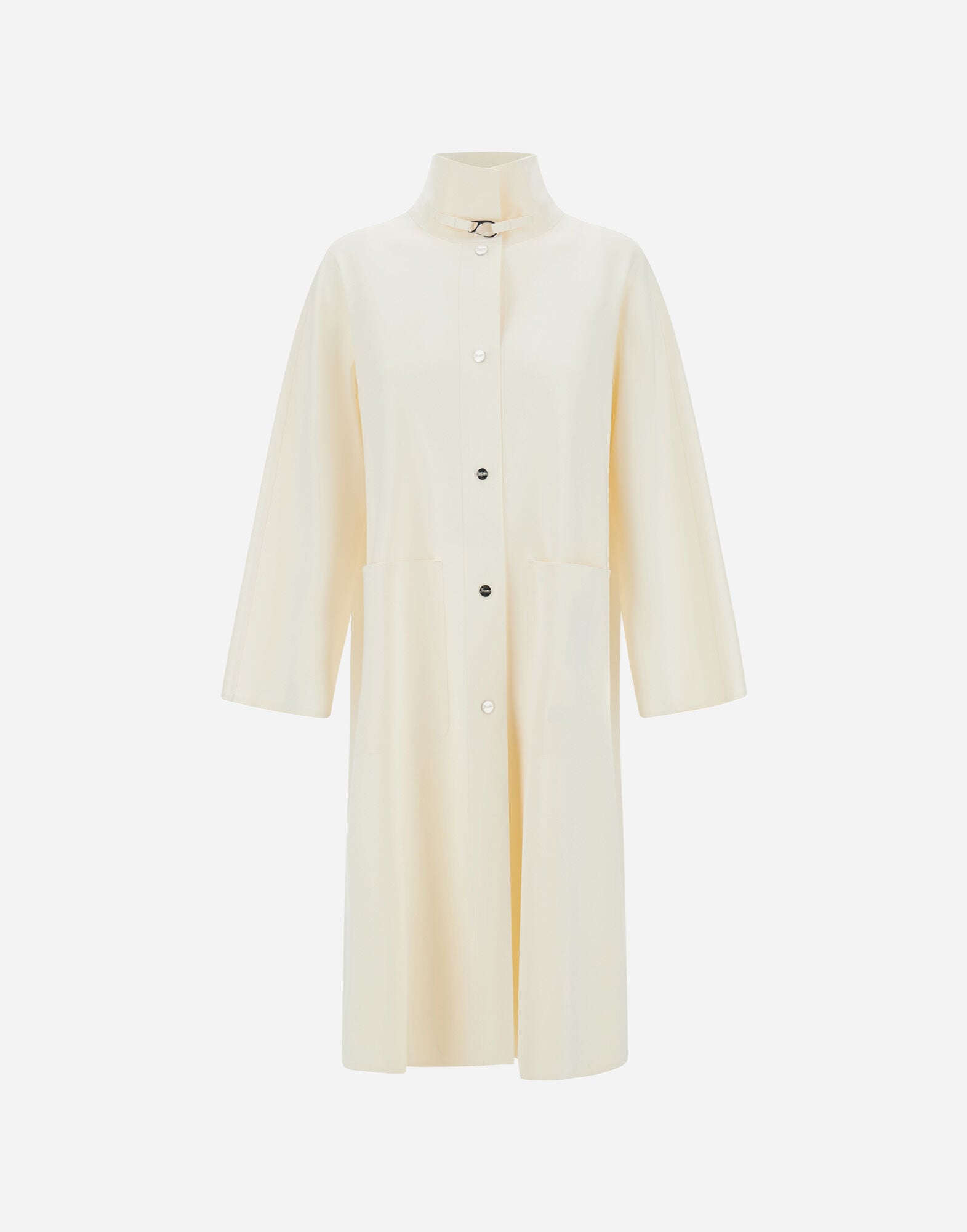 LONG JACKET IN FIRST ACT PEF in Ivory for Women | Herno®