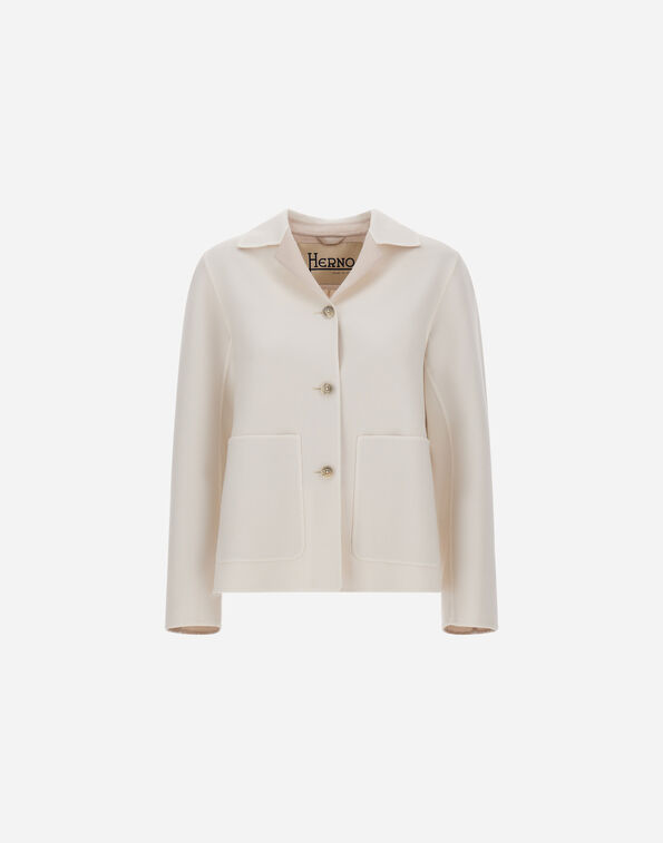 Herno JACKET IN DOUBLE FACE PURE WOOL Chantilly GA000316D390011219