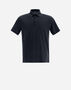 Herno POLO SHIRT IN CREPE JERSEY Navy Blue JPL00115U520059200
