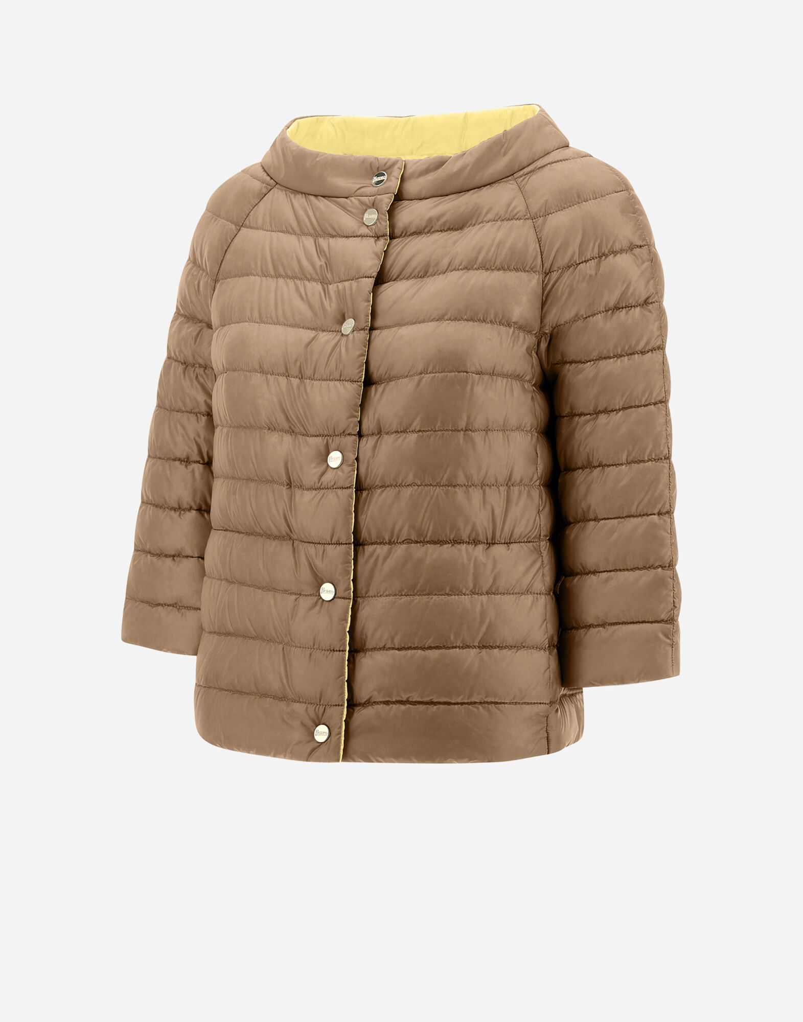 CAPE R VERSIBLE EN NYLON ULTRALIGHT en Caramel pour femme Herno