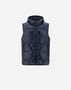 Herno VEST IN NYLON ULTRALIGHT Navy Blue PI001212U120179200