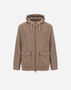 Herno RESORT CASHMERE PIED DE POULE FIELD JACKET Dove Grey FI00022UR381242600