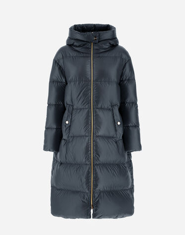 レディース ナイロンウルトラライトコート ネイビーブルー | Herno  