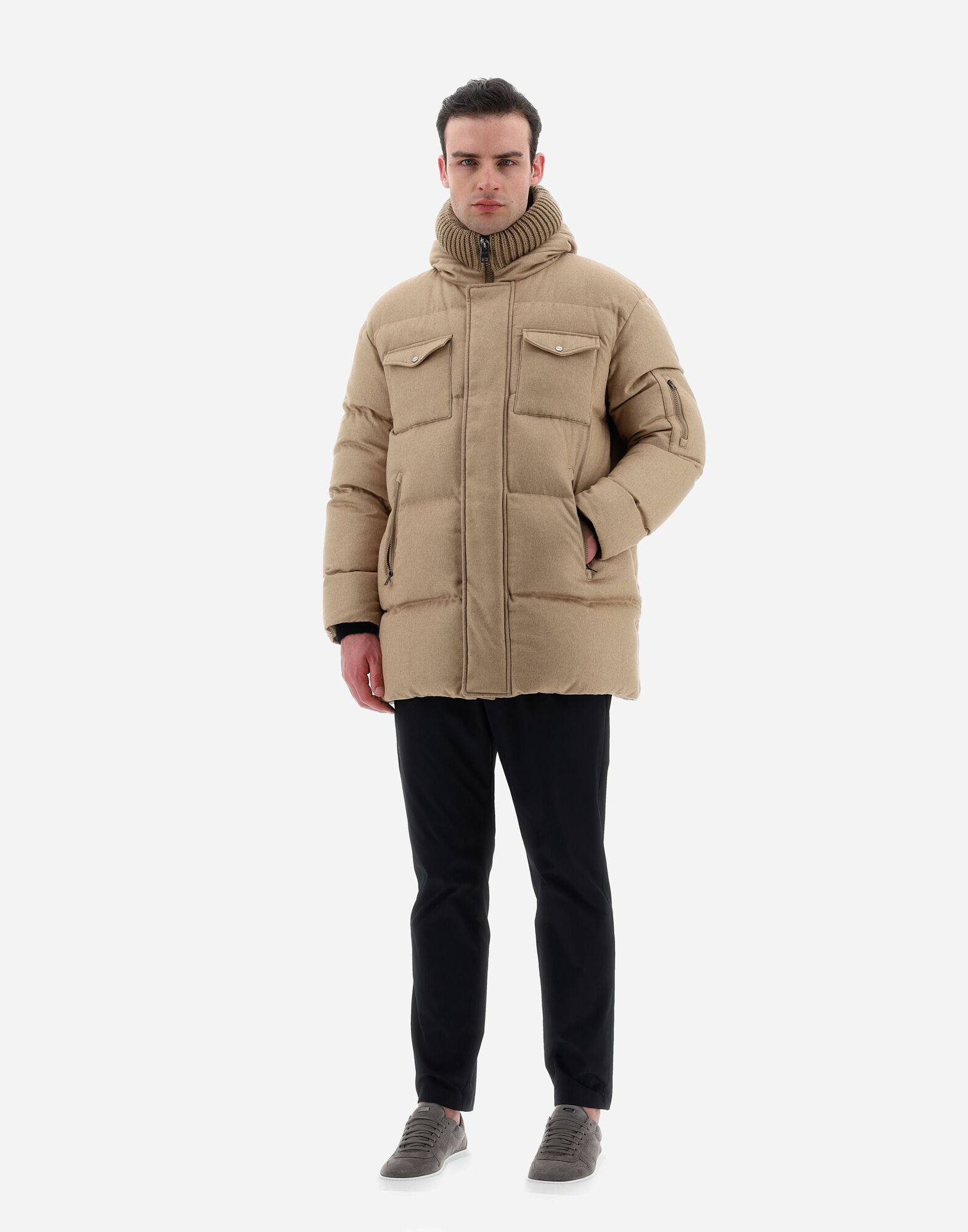 Herno cashmere jacket outlet