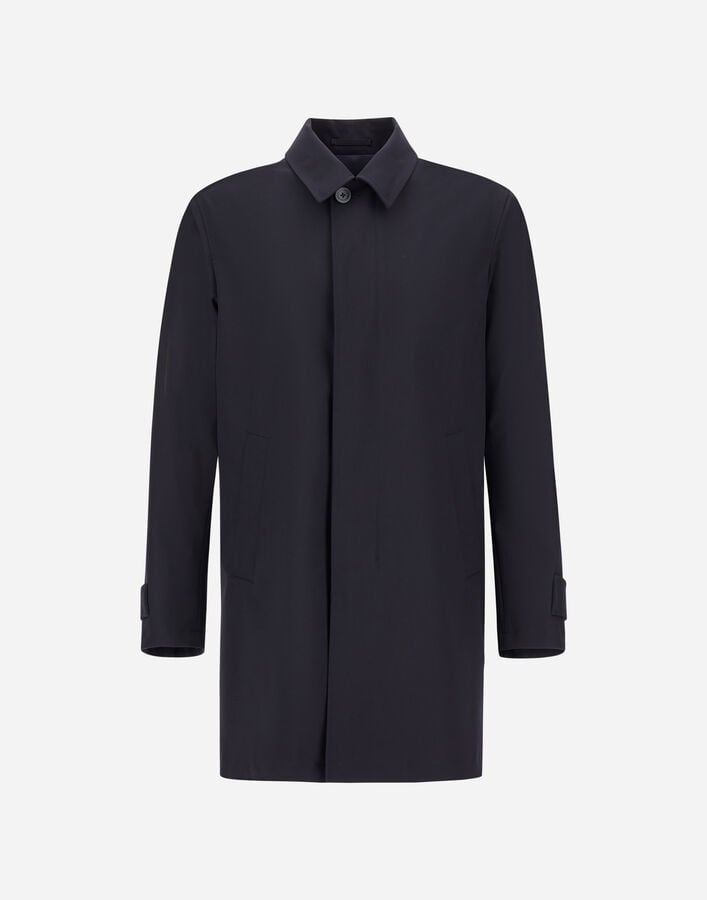 Herno RAINCOAT IN LIGHT WOOLEN EFFECT Navy Blue IM000391U127859200