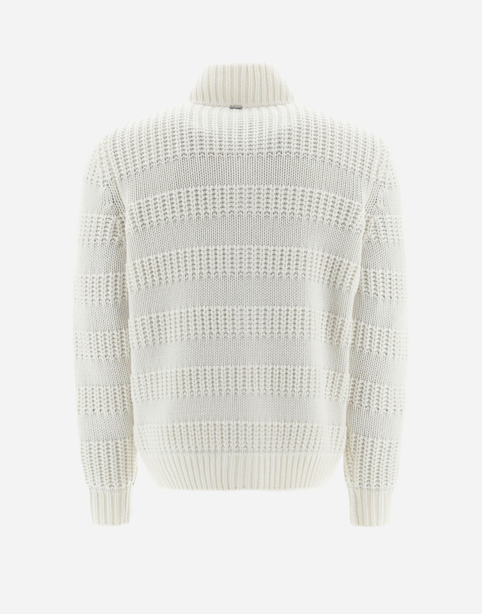 ETERNITY CASHMERE STRIPE CARDIGAN en Natural pour homme Herno