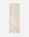 Herno SCARF IN ICONIC PRINT SILK Cream FOULARD16150311213