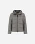 Herno JACKET IN CASHMERE, SILK AND MONOGRAM Grey PI002151D38087M019430
