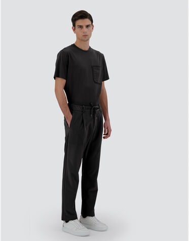 メンズ リネンベルベット パンツ グレー | Herno® (ヘルノ)