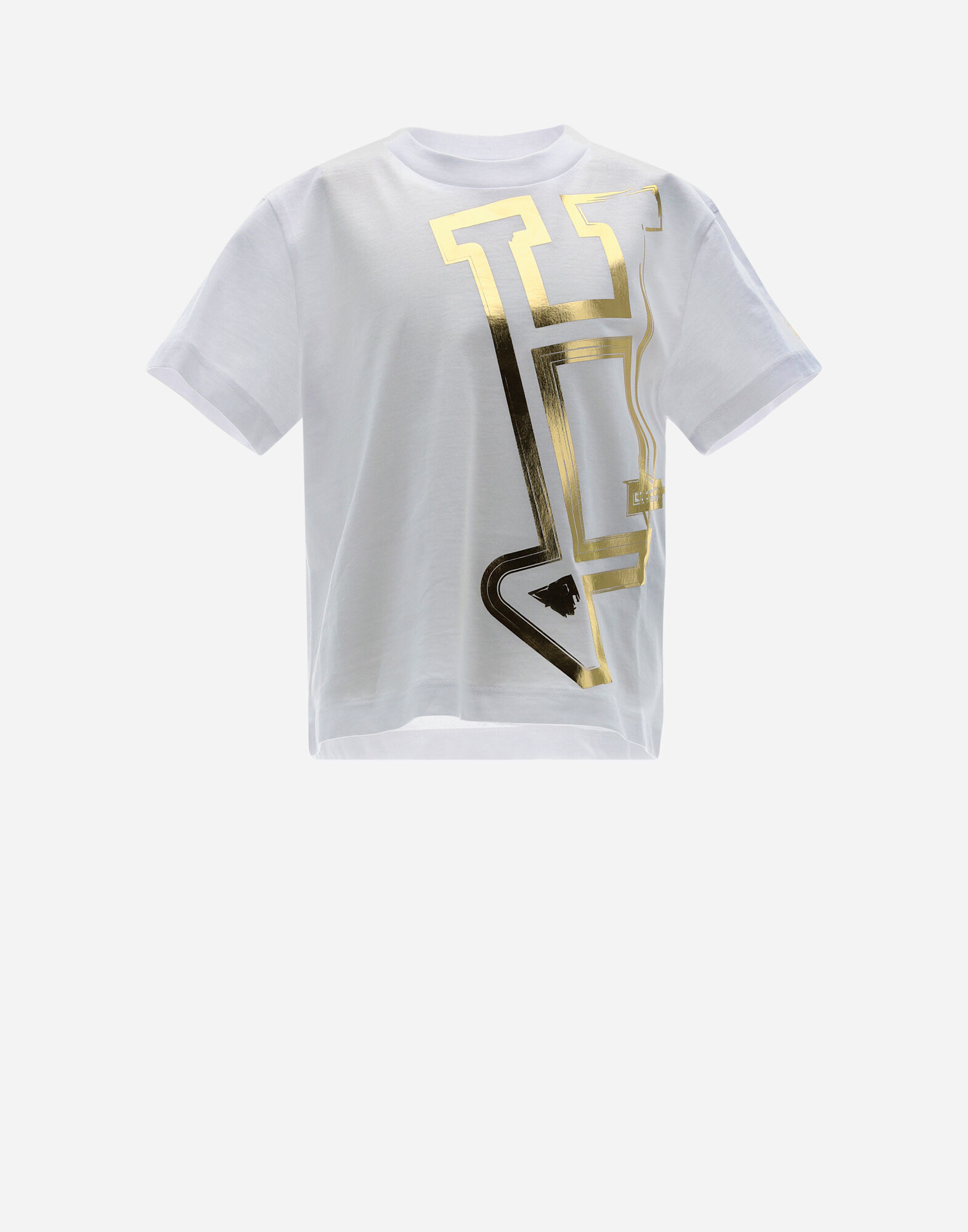 女児 コットン Tシャツ ホワイト | Herno®