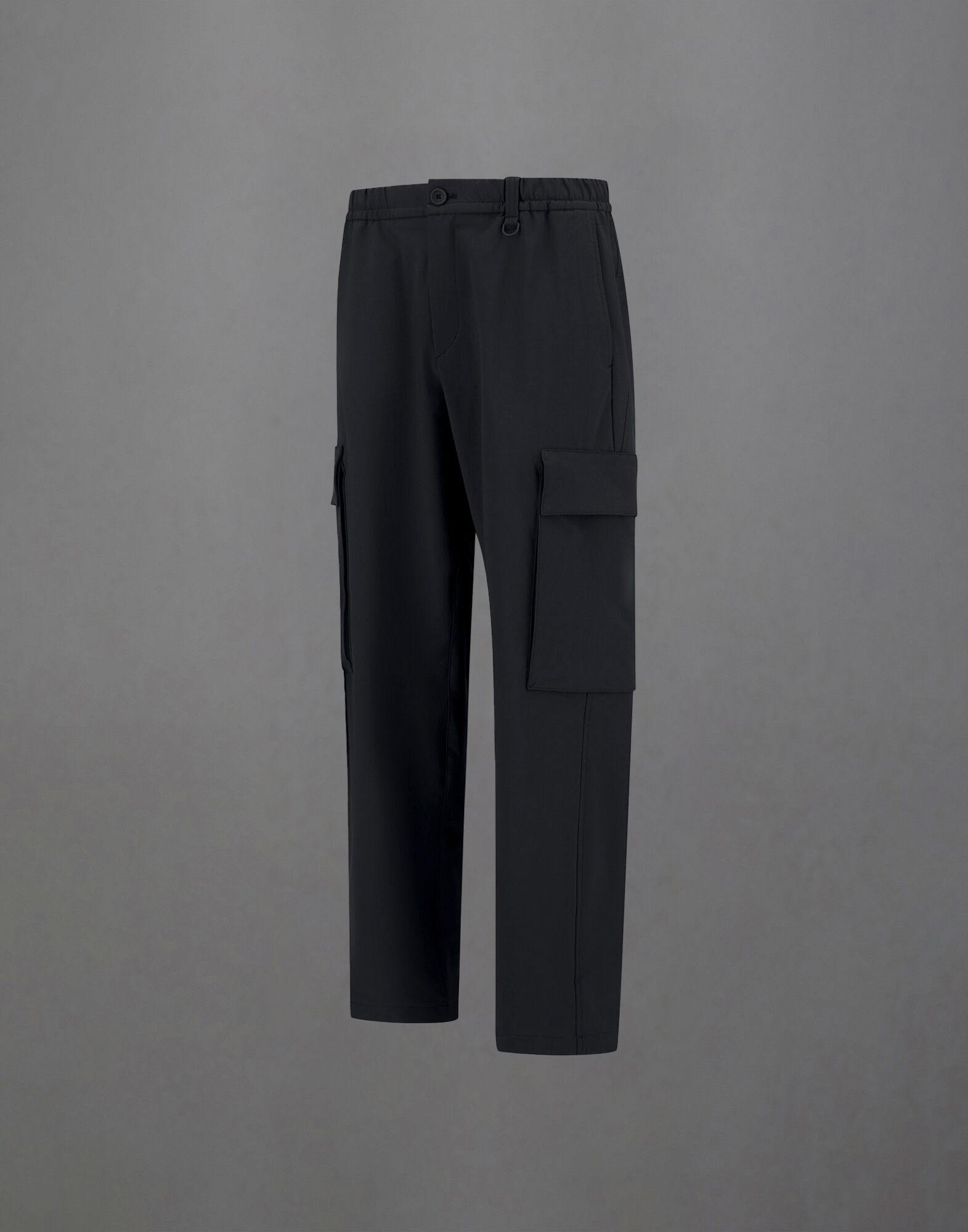 LAMINAR CARGO TROUSERS IN COMFORT TECH ブラック | Herno® (ヘルノ)