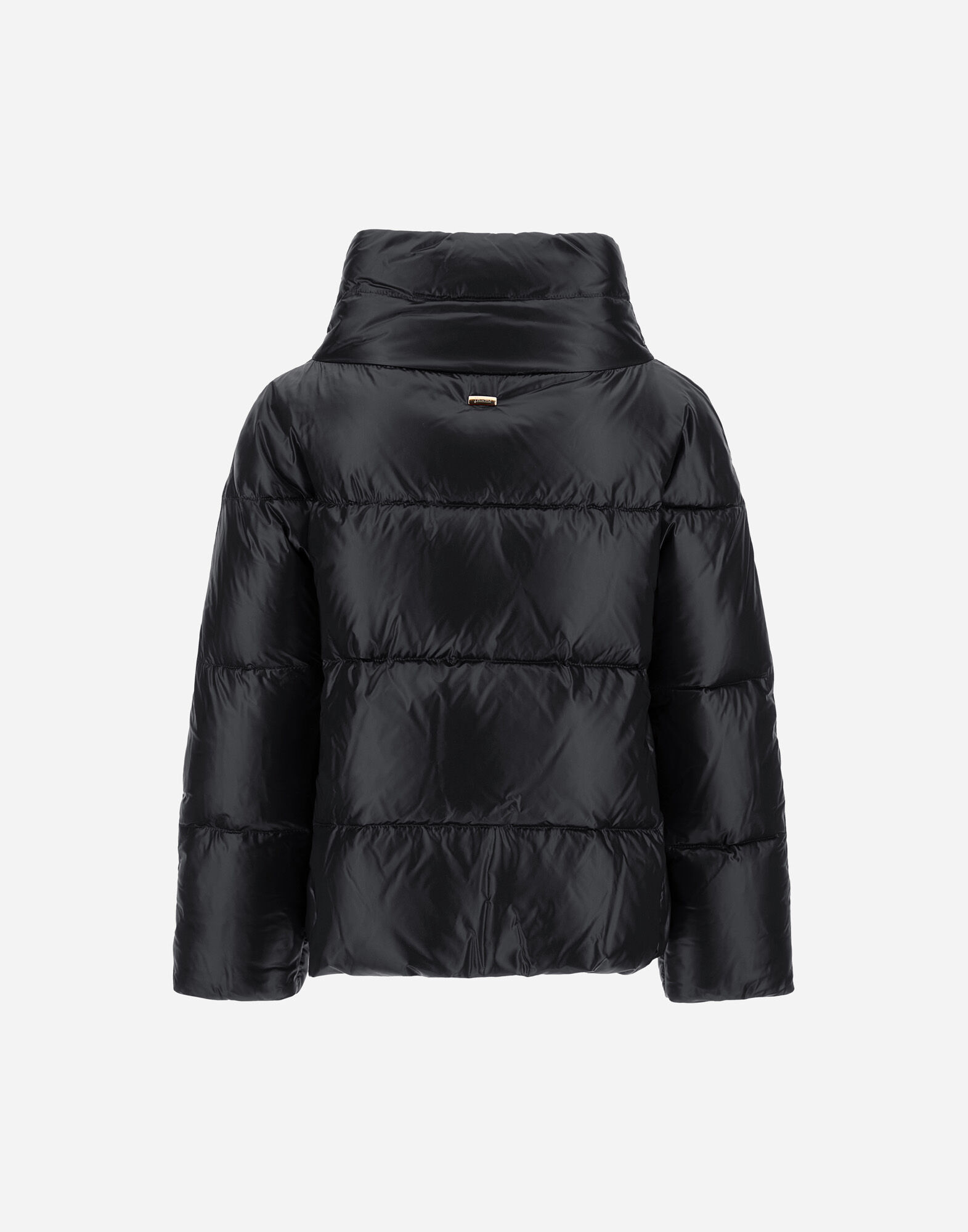 CAPE IN NYLON ULTRALIGHT in Black for Girls | Herno®