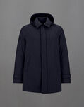 Herno LAMINAR CARCOAT IN 2 LAYERS GORE-TEX Blue PI00308UL111239201