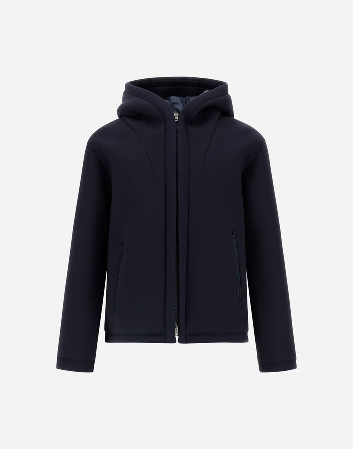 Herno JACKET IN 3-LAYER SCUBA Dark Blue GI000538U39501Z9290