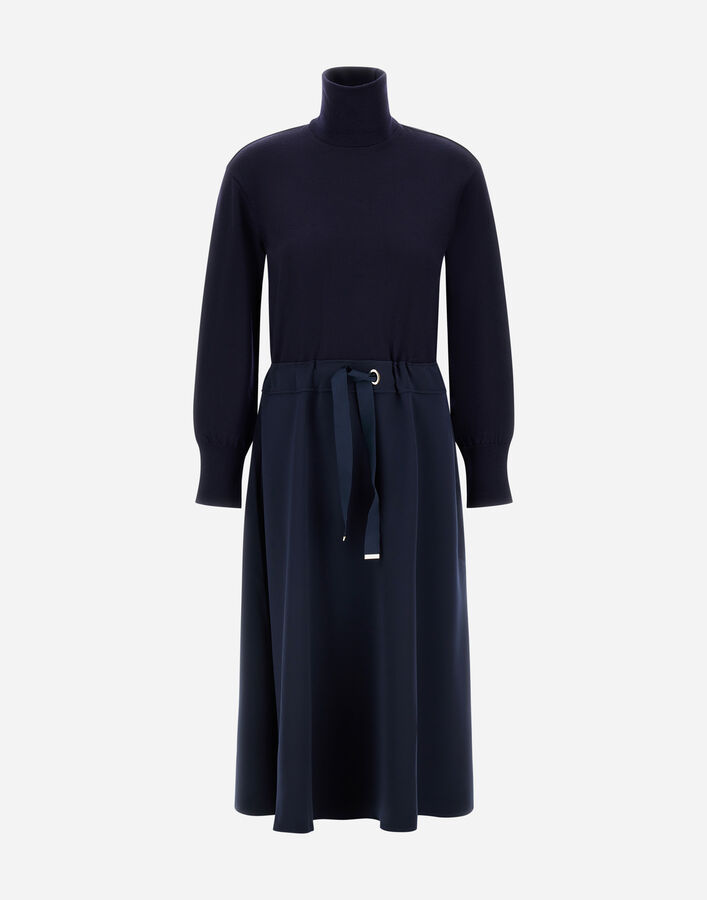 Herno VESTIDO DE LIGHT WOOL G.14 Azul marino AB000042D570759200