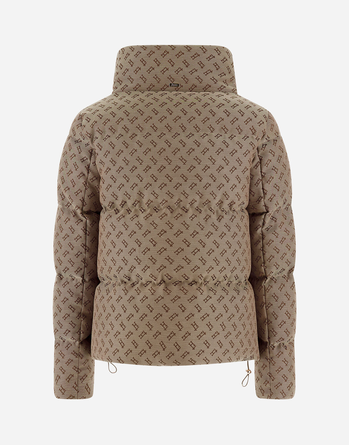 Herno モノグラム ケープ In Camel