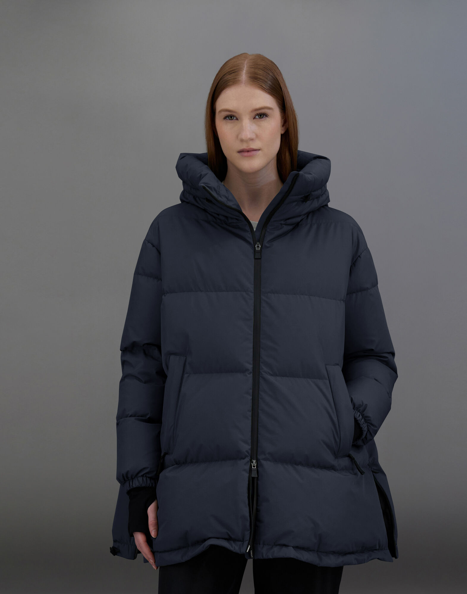 LAMINAR JACKET IN GORE TEX INFINIUM WINDSTOPPER in Blue for Women Herno