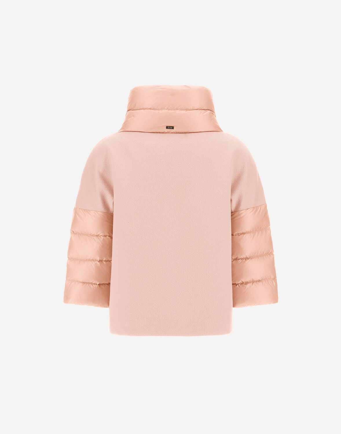 Herno Cape Aus New Cashmere Und Nylon Ultralight In Hellrosa