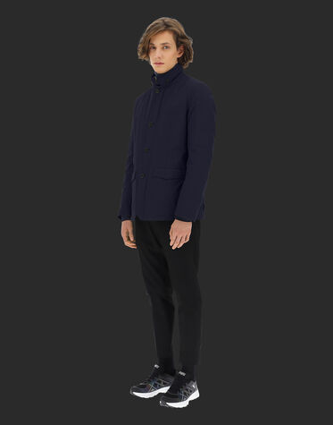 ラミナー ゴアテックス2レイヤーコート ネイビーブルー | Herno® (ヘルノ)
