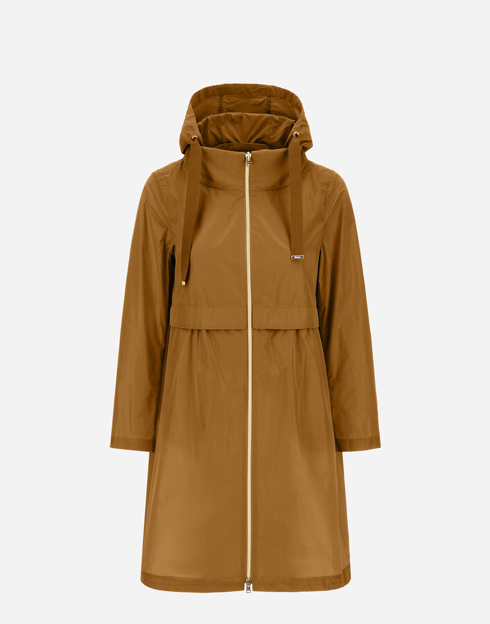 Herno NEW TECHNO TAFFETA LONG PARKA Camel GC000408D12483Z2157