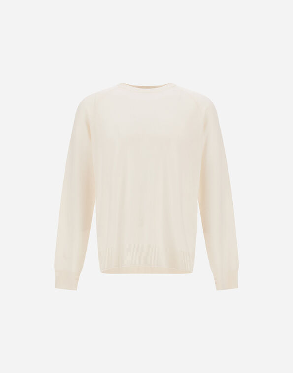 Herno SWEATER IN CASHMERE White MG000222U710431001