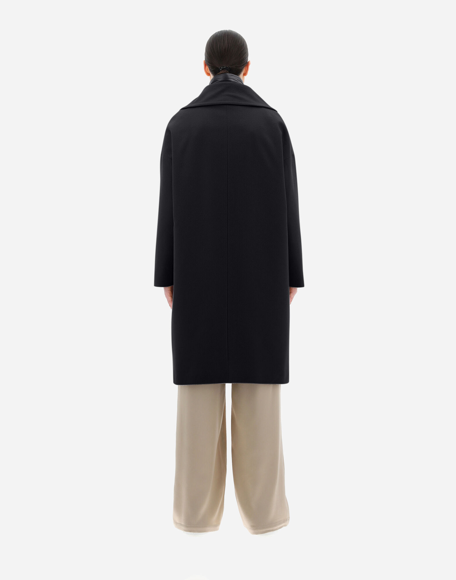 メンズ PIUMINO HERNO UOMO VERSIONE COLLO ECOPELLICCIA STA スレート | Herno® (ヘルノ)