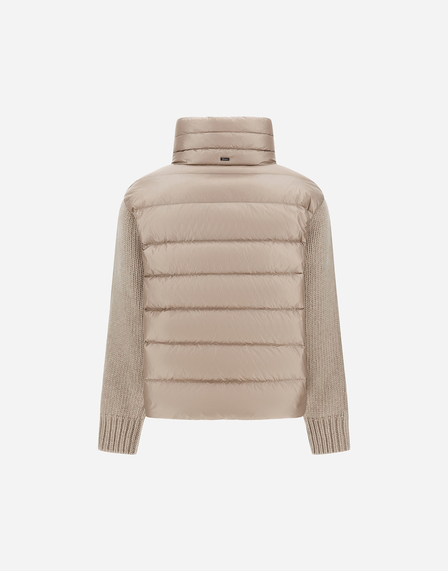 RESORT JACKET IN NYLON ULTRALIGHT & KNIT in Chantilly for