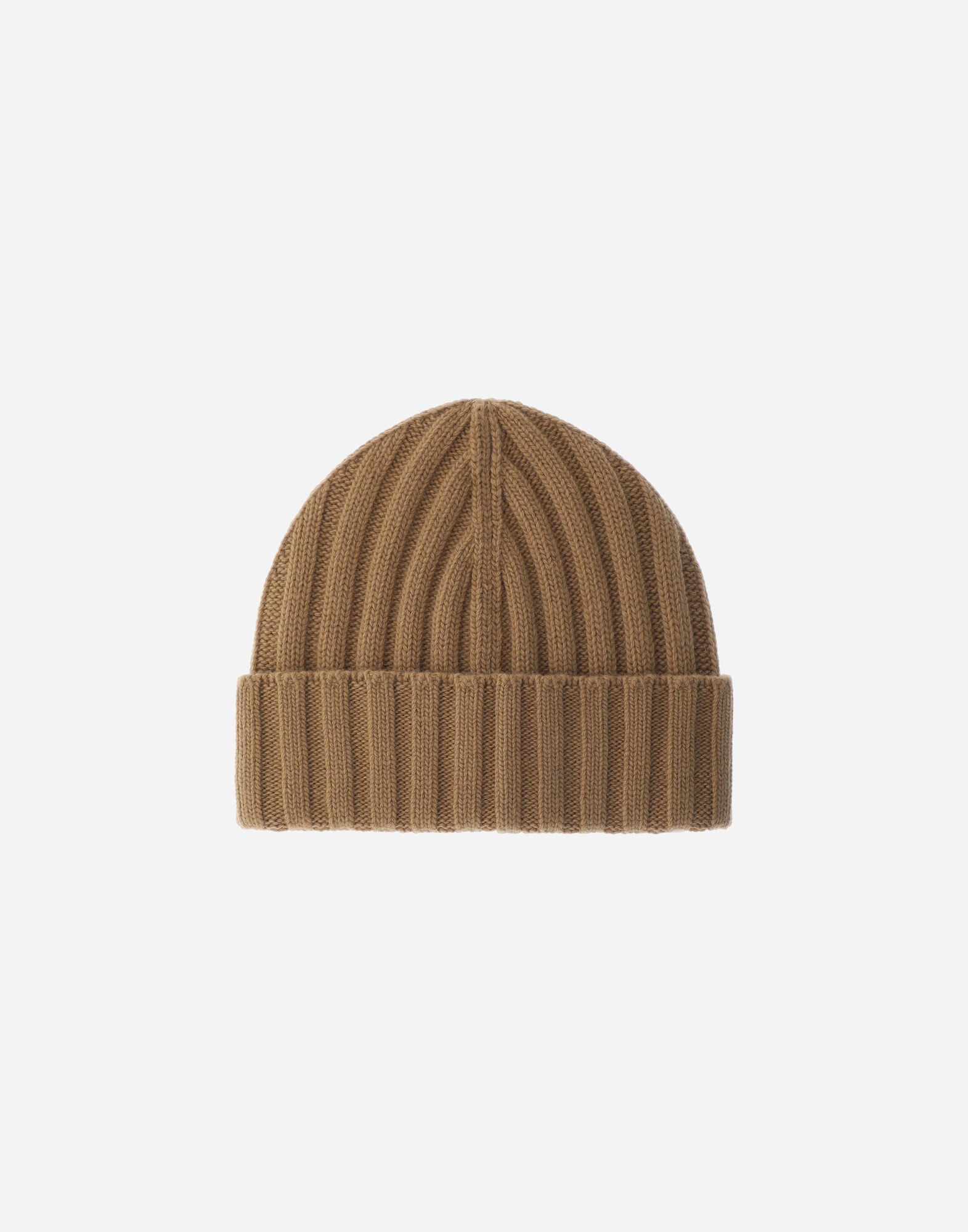 レディース RIBBED WOOL BEANIE キャメル | Herno® (ヘルノ)
