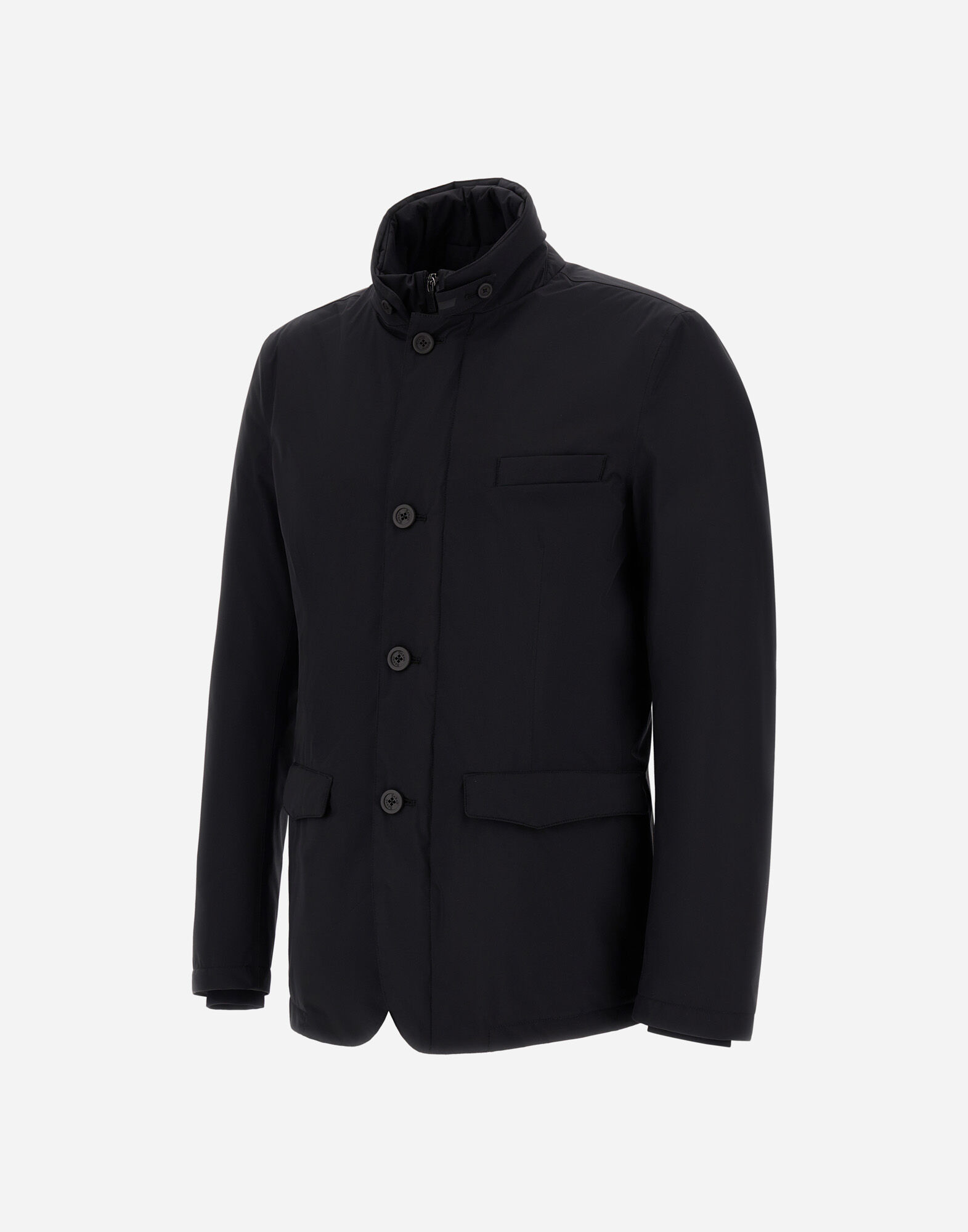 メンズ BLAZER WITH BIB IN 2-LAYER WINDSTOPPER ブラック | Herno