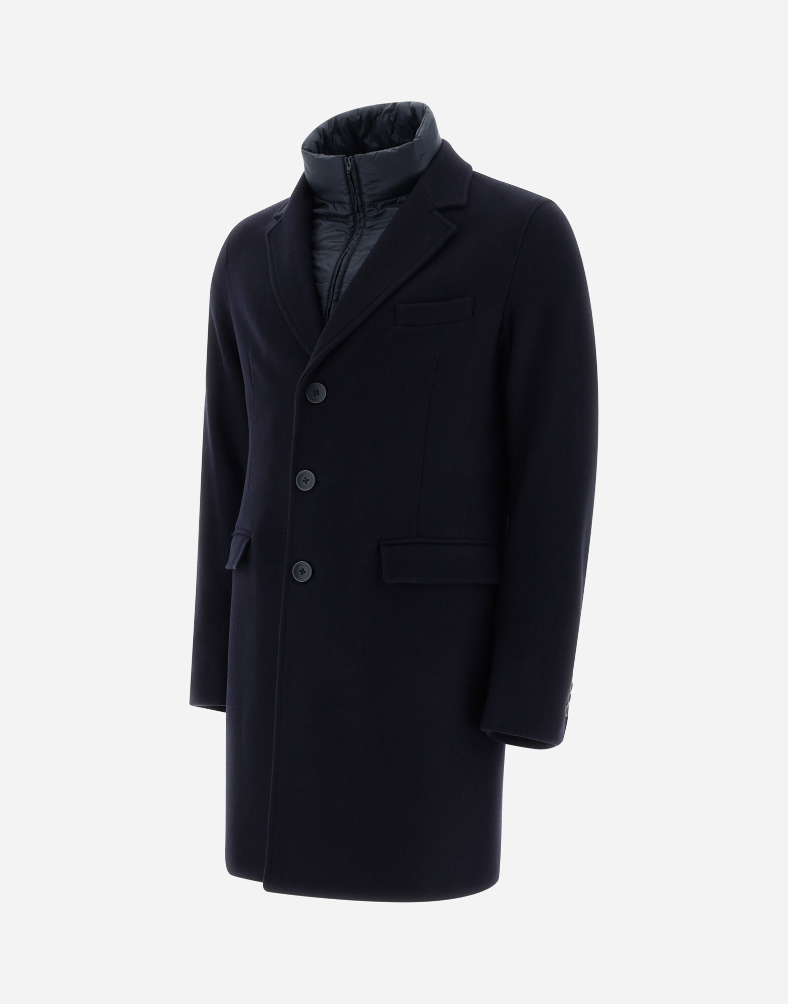 Mens wool shop mix coat