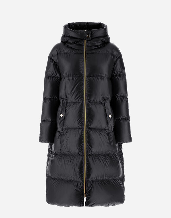 Herno PARKA IN NYLON ULTRALIGHT Black PI001519D12017Z9300